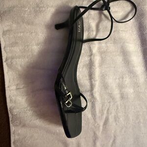 Elegant Black Strappy Heels from Zara